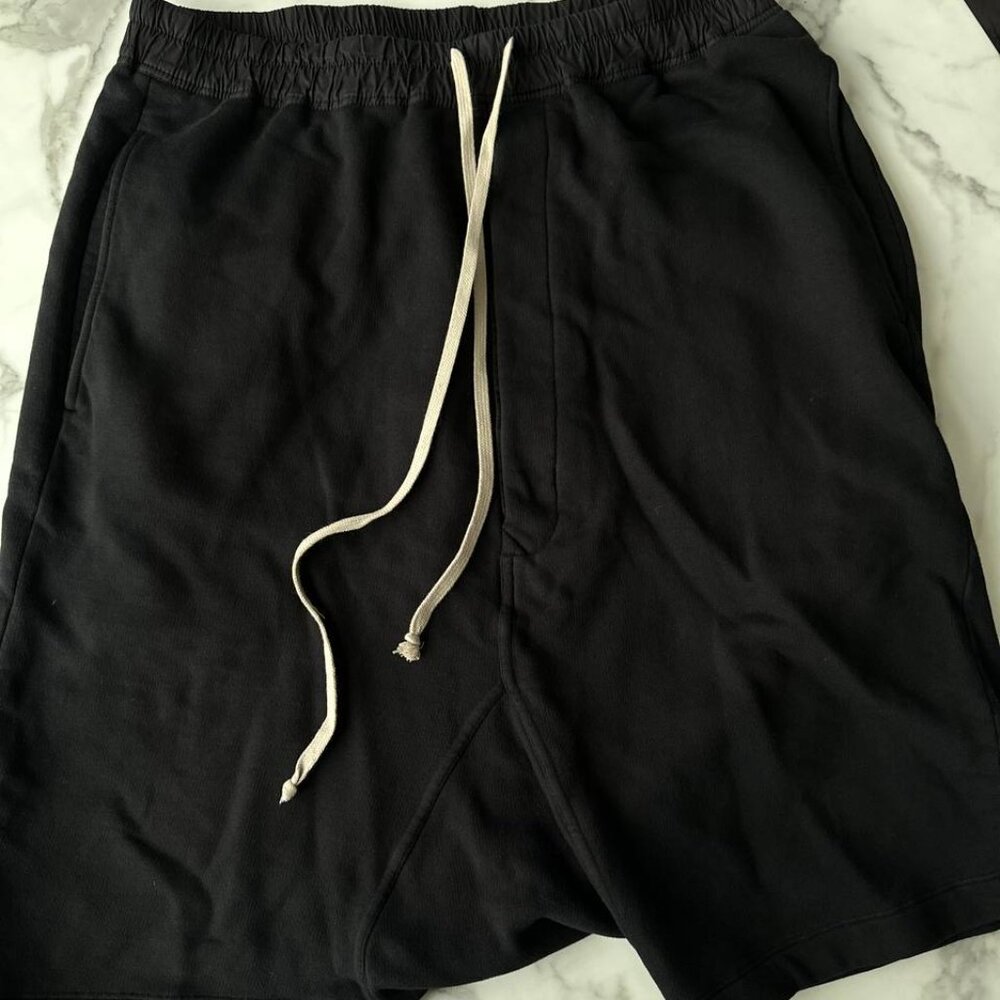 Rick Owens PODS Shorts Cotton Black - Mens - Medium